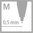 Druck-Kugelschreiber - STABILO pointball - 10er Pack - blau