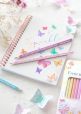 Faber-Castell 201910 - Buntstifte Set Sparkle Pastell 12-teilig, im Metalletui, dreikant, bruchsicher