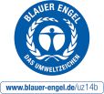Exacompta Original Falken 100er Pack Karton-Trennstreifen. Made in Germany. 10,5 x 24 cm blau Trennlaschen Trennblätter Ordner Register Blauer Engel
