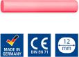 STAEDTLER Wandtafelkreide, hervorragende Farbabgabe, staubfrei, leicht abwischbar, Kartonetui mit 12 farblich sortierten Tafelkreiden, 2360