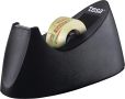 tesa Easy Cut Tischabroller CURVE - rutschfest, einfache Handhabung, sauberer Schnitt - mit 8 Rollen tesafilm transparent 33m:19mm