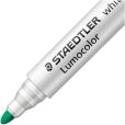 STAEDTLER Lumocolor Whiteboard-Marker 351-5, grün Rundspitze