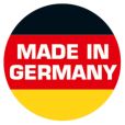 Original DINOR Ordner-Wolkenmarmor-Recycling - Made in Germany. 10er Pack 5 cm breit DIN A4 schwarz Aktenordner Briefordner Büroordner Pappordner Schlitzordner Grüner Balken Blauer Engel