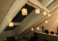 Konstsmide 1479-503 LED Dekolichterkette mit bunten Papierlaternen - 16 warmweiße Dioden