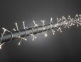 Konstsmide 2366-003 - Microlight Lichterkette, verschweißt, 80 klare Birnen, 24V Außentrafo, transparentes Kabel