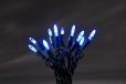 Konstsmide 3602-400 - 40er LED Lichterkette mit blauen Dioden - Innenbreich