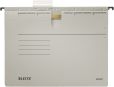 Leitz 1984 Hängehefter ALPHA® - kfm. Heftung, Pendarec-Karton, 5 Stück, grau