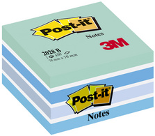 Post-it Haftnotiz-Würfel, 76 x 76 mm, Neon-Pinktöne