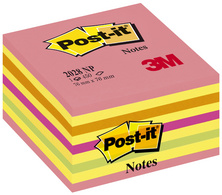 Post-it Haftnotiz-Würfel, 76 x 76 mm, Pastell-Grüntöne