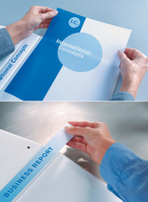 LEITZ Präsentations-Ringbuch SoftClick, A4 Überbreite