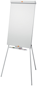 nobo Flipchart Barracuda, magnethaftend, silber/blau