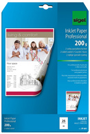 sigel Inkjet-Papier, DIN A4, 105 g/qm, hochweiß, matt