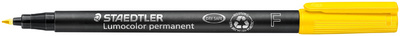 STAEDTLER Lumocolor Permanent-Marker 318F, gelb