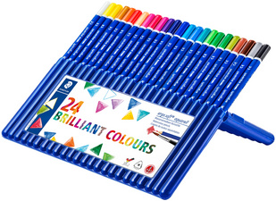 STAEDTLER Aquarellstift ergosoft aquarell, 12er Etui