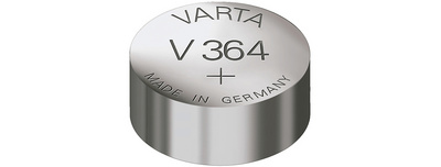 VARTA Silber-Oxid Uhrenzelle, V301 (SR43), 1,55 Volt,