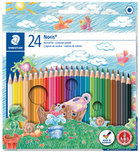 STAEDTLER Buntstift Noris, 24er Kartonetui
