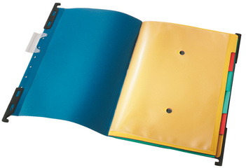 LEITZ Mobile Ordnungs-Hängemappe Divide-It-Up, A4, blau