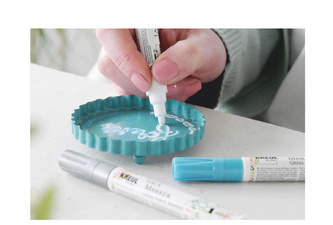 KREUL Lackmarker Gloss Paint Marker, fine, gelb