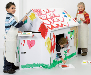 KREUL Spielhaus XXL JOYPAC, aus Wellpappe