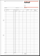 sigel Formularbuch Rapport, A5, 2 x 40 Blatt, SD