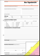 sigel Formularbuch Rapport, A5, 2 x 40 Blatt, SD