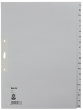 LEITZ Tauenpapier-Register, A-Z, A4 Überbreite, halbe Höhe