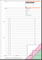 sigel Formularbuch Lieferschein mit Empfangsschein, A4, SD