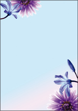 sigel Design-Papier, DIN A4, 90 g/qm, Motiv Flowerstyle