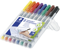 STAEDTLER Lumocolor NonPemanent-Marker 316F, 6er Etui