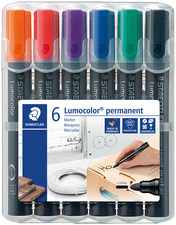 STAEDTLER Lumocolor Permanent-Marker 352, 6er Etui