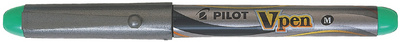 PILOT Einweg-Füllhalter V-Pen Silver, rot