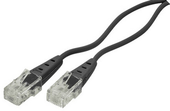 shiverpeaks BASIC-S ISDN-Anschlusskabel, schwarz, 3,0 m
