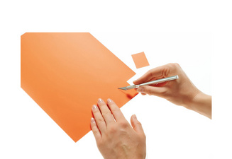 magnetoplan Magnetpapier-Bogen DIN A4, rot