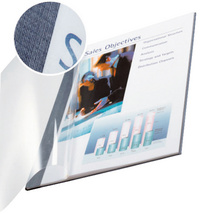 LEITZ Buchbindemappe impressBind, A4, 14 mm, blau, Soft