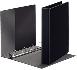 LEITZ Premium Ringbuch, DIN A4 Überbreite, blau, 4 D-Ring