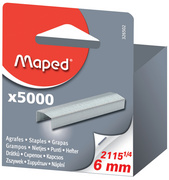 Maped Heftklammern 24/6, verzinkt, Großpackung