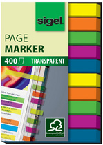 sigel Haftmarker Film micro, 50 x 6 mm, 400 Blatt