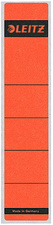 LEITZ Ordnerrücken-Etikett, 39 x 192 mm, kurz, schmal, grau