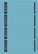 LEITZ Ordnerrücken-Etikett, 61 x 192 mm, kurz, breit, gelb
