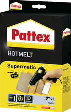 Pattex Heißklebepatrone HOT STICKS, rund, 1 kg, transparent