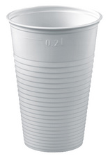 PAPSTAR Kunststoff-Trinkbecher PP, 0,3 l, transparent, 100er