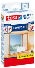 tesa Fliegengitter COMFORT für Fenster, 1,30 m x 1,30 m