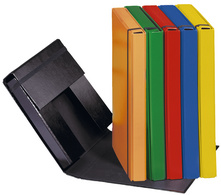 PAGNA Heftbox Basic Colours, DIN A4, blau