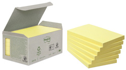 Post-it Haftnotizen Recycling, 127 x 76 mm, gelb