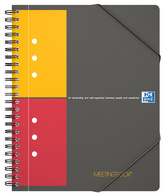 Oxford International Collegeblock MEETINGBOOK, kariert, A5