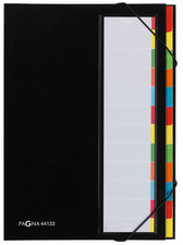 PAGNA Ordnungsmappe DESKORGANIZER Color, 7 Fächer, blau