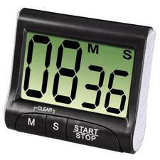 xavax Kurzzeitwecker Countdown, digital, schwarz