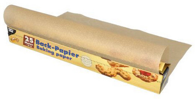 PAPSTAR Backpapier, Breite: 380 mm, Länge: 25 m, braun