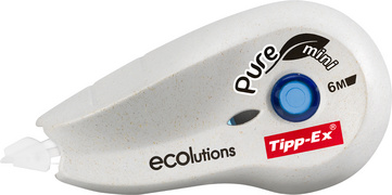 Tipp-Ex Korrekturroller ecolutions Pure Mini 5 mm x 6 m