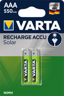 VARTA NiMH Akku Rechargeable Accu Solar, Micro (AAA/HR03)